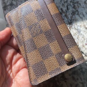 Louis Vuitton Damier Ebene Flap Key Pouch